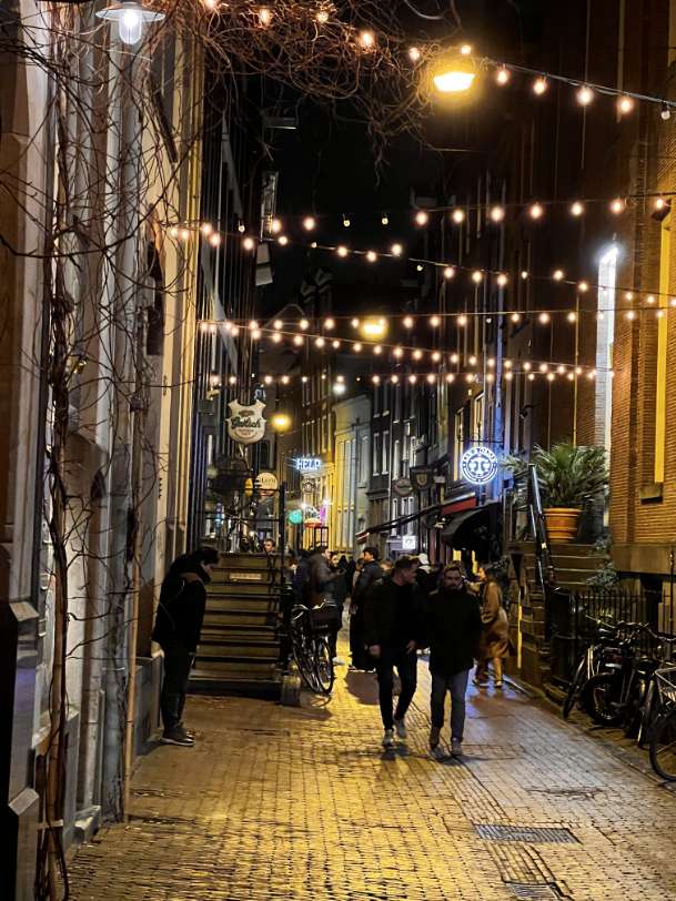 Amsterdam by night, March 2023